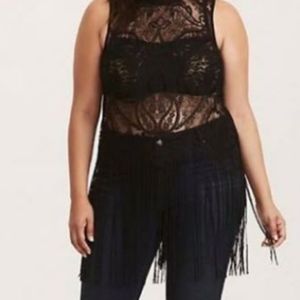 Torrid Fringe Top